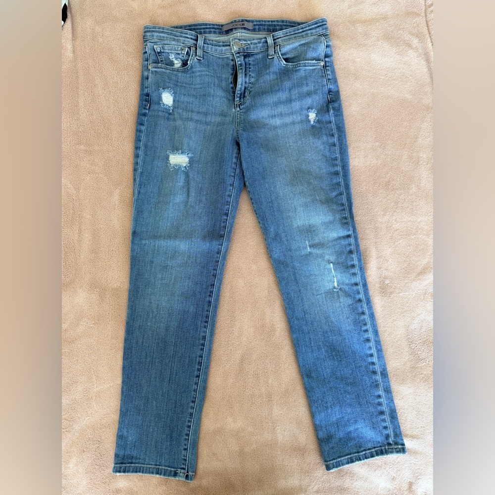 Joe's Jeans Women's high rise Straight Leg Blue Denim